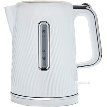 Tesco Textured Plastic White Kettle