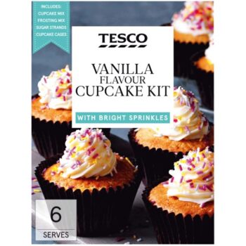 Tesco Vanilla Cupcake Mix (290g)