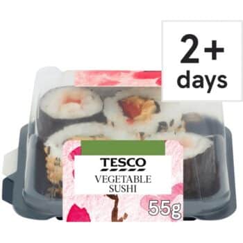 Tesco Vegetable Sushi Snack