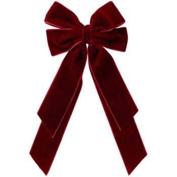 Tesco Velvet Christmas Bow Present Topper