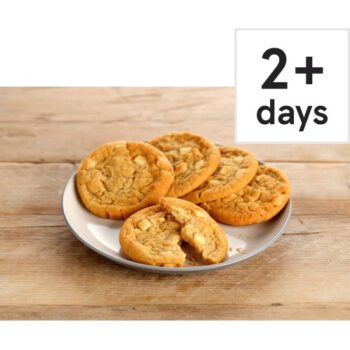 Tesco White Chocolate Cookies (5)