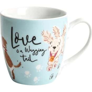 Tesco Wiggly Tail Dog Mug