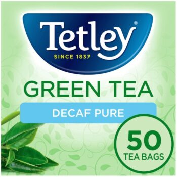Tetley Decaf Green Tea Bags 50 (50 x 100g)