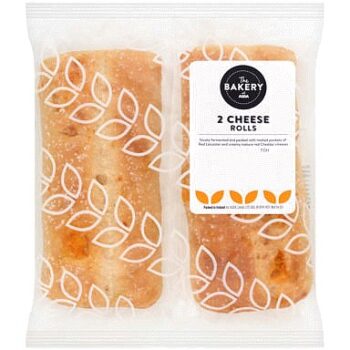 The BAKERY at ASDA 2 Cheese Rolls