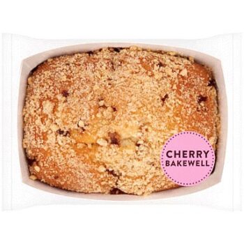 The BAKERY at ASDA Cherry Cakewell Loaf Cake