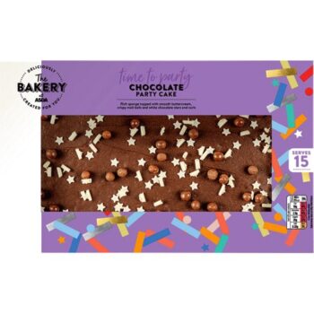 The BAKERY at ASDA Chocolate Party Cake