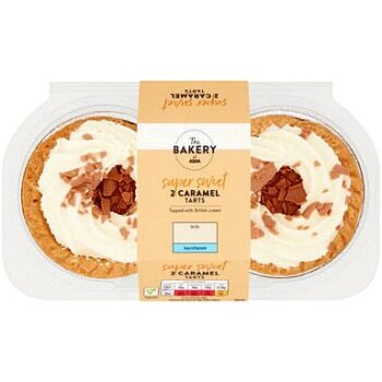 The BAKERY at ASDA The Bakery 2 Caramel Tarts