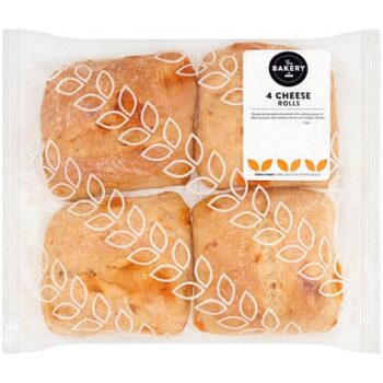 The BAKERY at ASDA The Bakery at 4 Cheese Rolls