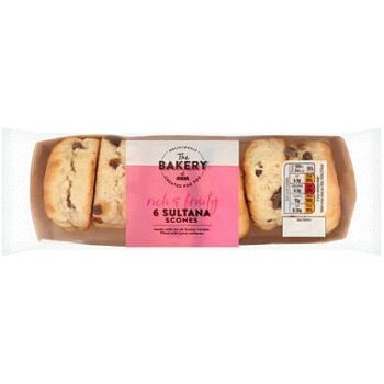 The BAKERY at ASDA The Bakery at 6 Sultana Scones