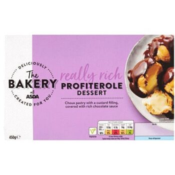 The BAKERY at ASDA THE BAKERY at ASDA PROFITEROLE DESSERT (450g)