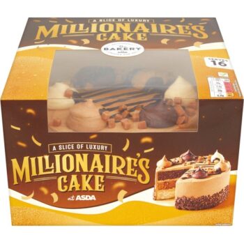 The BAKERY at ASDA The Bakery at Millionaire's Cake
