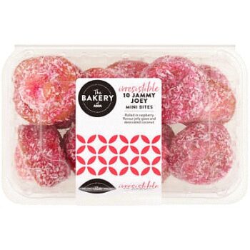 The BAKERY at ASDA The Bakery Irresistible 10 Jammy Joey Mini Bites (240g)