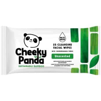 The Cheeky Panda Bamboo Facial Cleansing Wipes Unscented