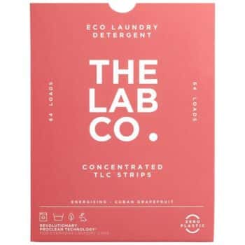 The Lab Co. Laundry Detergent Sheets Non Bio Energising Scent 64 Loads