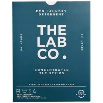 The Lab Co. Laundry Detergent Sheets Non Bio Fragrance Free 64 Loads