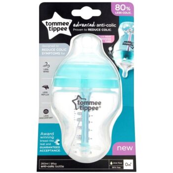 Tommee Tippee Advanced Anti-Colic 9 Floz Baby Bottle (260ml)