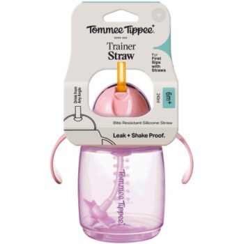 Tommee Tippee Superstar Weighted Training Straw Cup 6m+ Assorted (1 x 300ml)