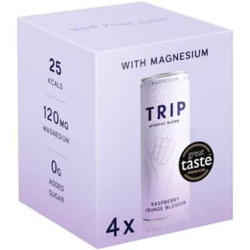 TRIP Mindful Blend Raspberry Orange Blossom (4 x 250ml)