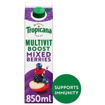 Tropicana Mixed Berries Multivit Boost (850ml)