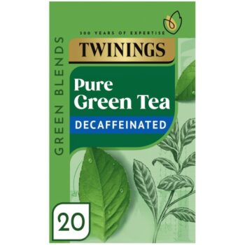 Twinings Decaf Pure Green Tea 20 Tea Bags (20 x 35g)