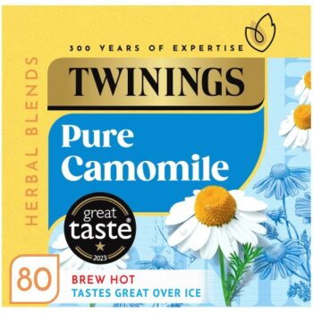 Twinings Pure Camomile Tea 80 Tea Bags (80 x 120g)