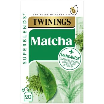 Twinings Superblends Supergreen Matcha 20 Tea Bags (20 x 40g)