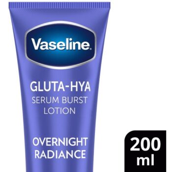 Vaseline Gluta-Hya Overnight Radiance Serum Burst Lotion (200ml)