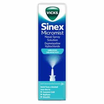 Vicks Sinex Micromist Decongestant Nasal Spray For Blocked Nose (15ml)