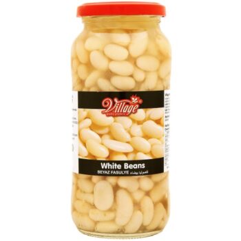 Village Quality Products White Beans in Brine (540g)