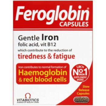 Vitabiotics Feroglobin Iron Capsules (30)