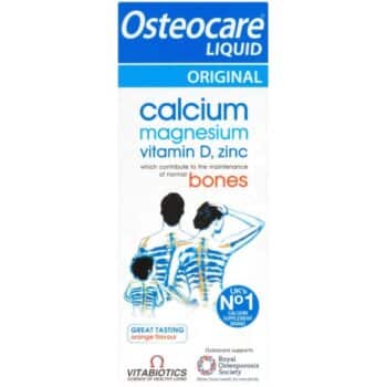 Vitabiotics Osteocare Liquid Original Orange Calcium Vitamin D & Zinc (200ml)