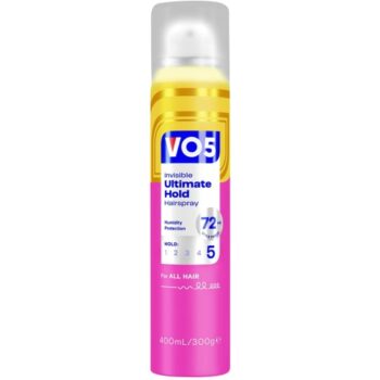 VO5 Invisible Ultimate Hold Hairspray for Controllable Hair (400ml)