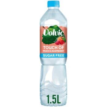 Volvic Touch of Fruit Sugar Free Peach & Raspberry Natural Water (1.5 Litre)
