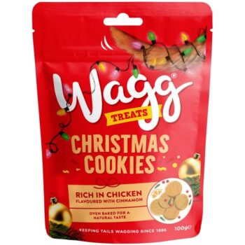 Wagg Treats Christmas Cookies (100g)