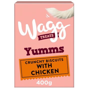 Wagg Yumms Treats Chicken (400g)