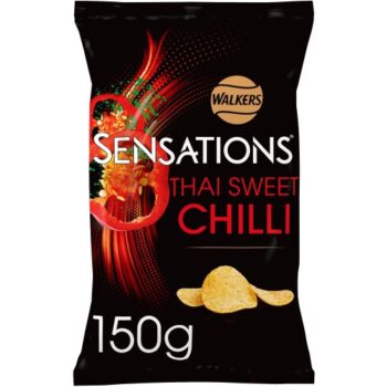 Walkers Sensations Thai Sweet Chilli Sharing Bag Crisps (150g)