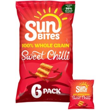 Walkers SunBites Sweet Chilli Multigrain Snacks (6 x 25g)