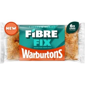 Warburtons 4 Fibre Fix Soft Sliced Rolls