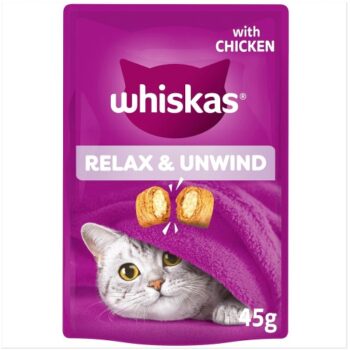 Whiskas Relax & Unwind Cat Treats (45g)