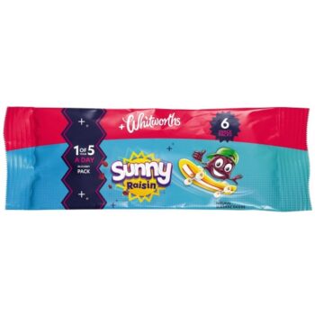 Whitworths Sunny Raisin 6 Snack Packs (6 x 30g)