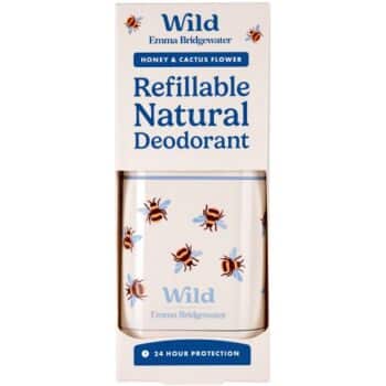 Wild Emma Bridgewater Bee Case and Honey & Cactus Flower Deodorant (40g)