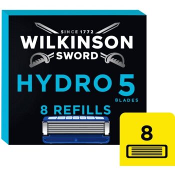 Wilkinson Sword Hydro 5 Skin Protection Men's Razor Blade Refills Regular (8)