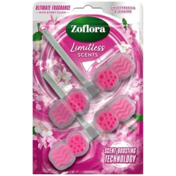 Zoflora Sweet Freesia & Jasmine Toilet Rim Block