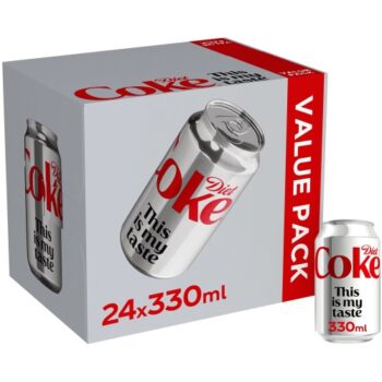 Diet Coke 24 Cans Pack (24 x 330ml)