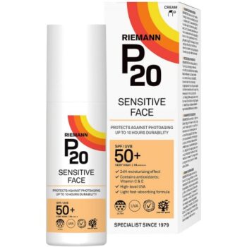 Riemann P20 Sensitive Face Sunscreen SPF50+ UVB Cream (50g)