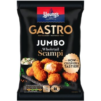 Young's Gastro Jumbo Wholetail Scampi (230g)
