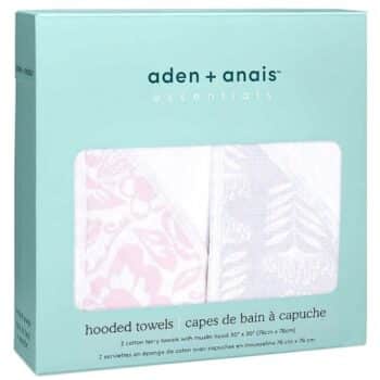 aden + anais Essentials Hooded Towel Damsel (2)