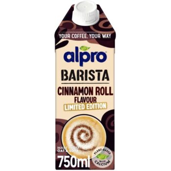 Alpro Barista Cinnamon Roll Flavour Limited Edition (750ml)