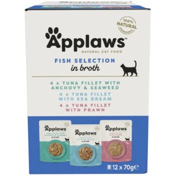 Applaws Cat Pouch Multipack Fish Selection (12 x 70g)