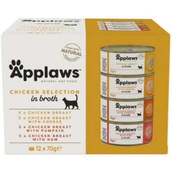 Applaws Cat Tin Multipack Chicken Collection (12 x 70g)